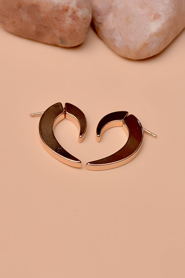Daily Wear Golden Earrings