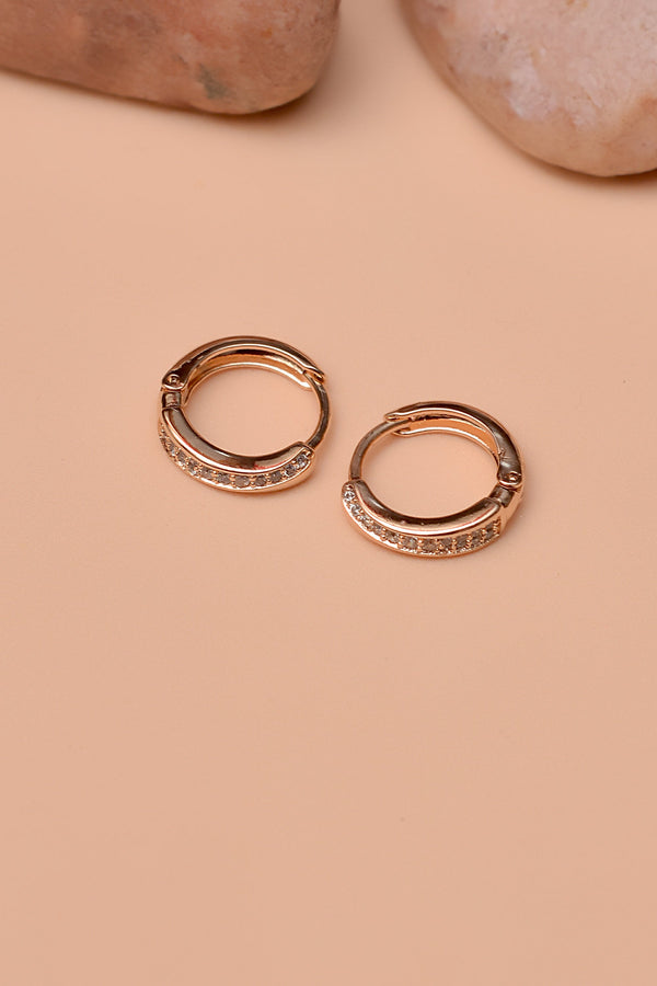 Daily Wear Golden Hoop Earrings