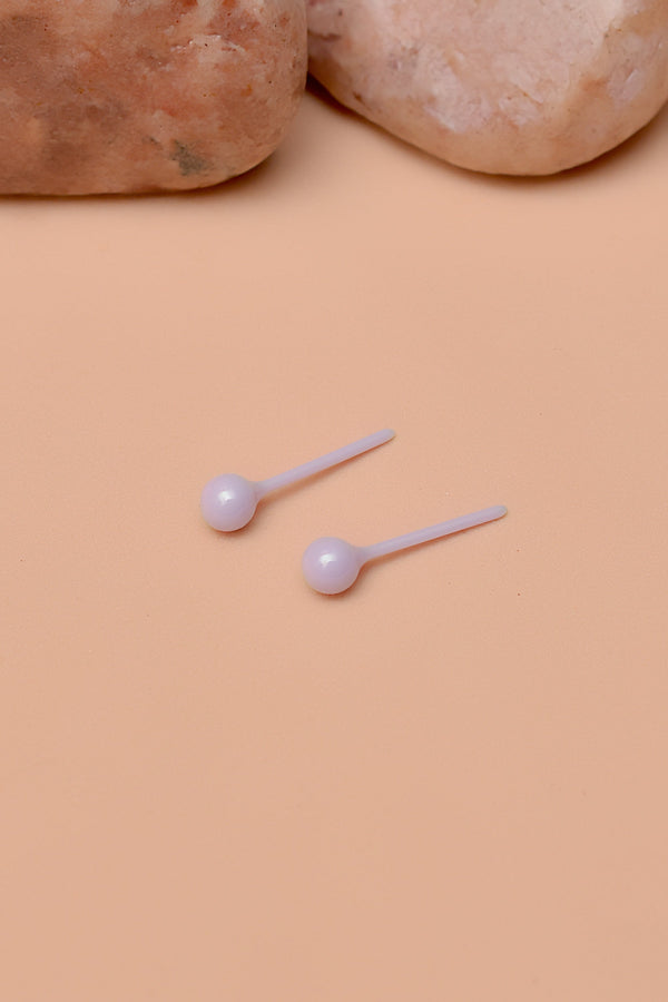 Daily Wear Purple Ear Studs