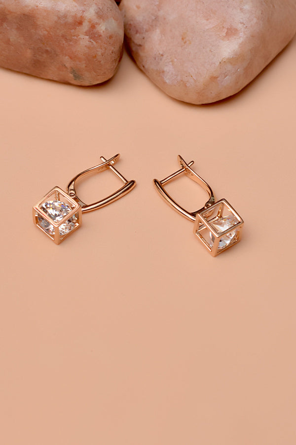 Daily Wear Golden Earrings
