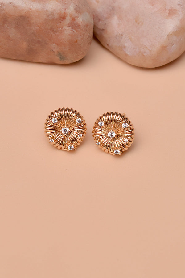 Daily Wear Golden Ear Studs