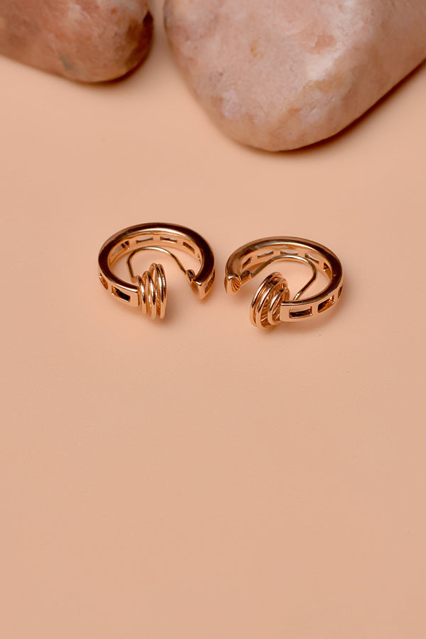 Daily Wear Golden ClipOn