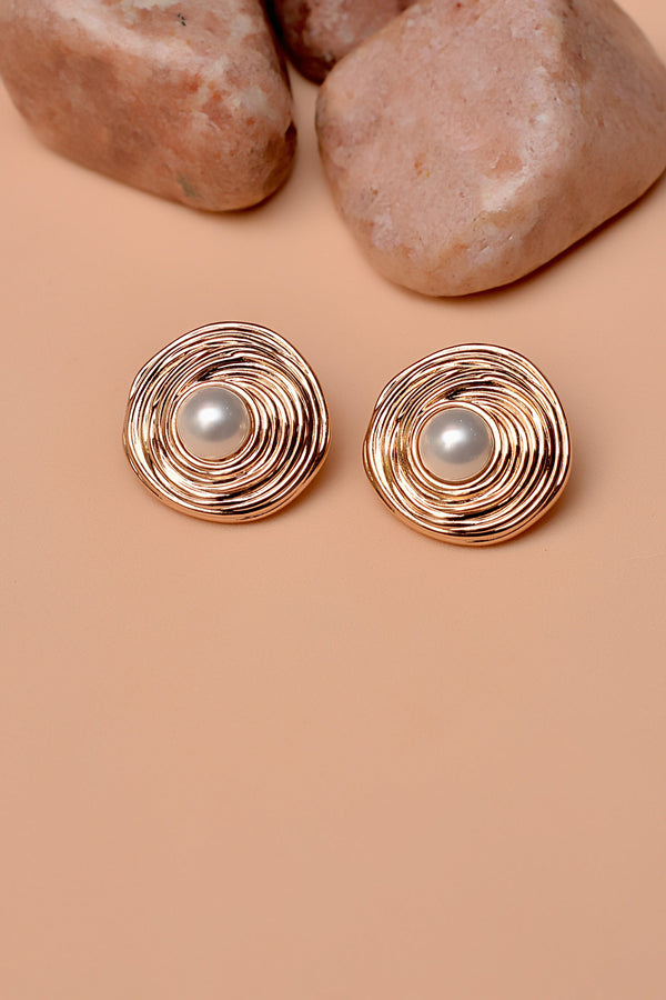 Daily Wear Golden Ear Studs