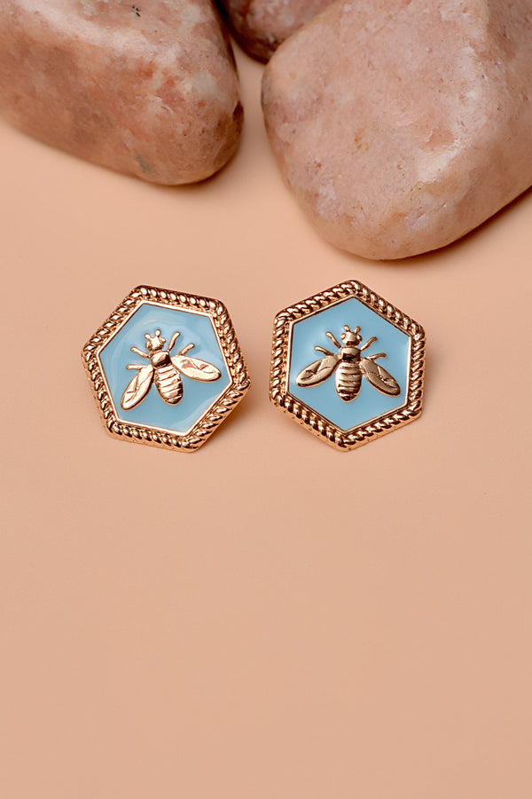 Daily Wear Blue Ear Studs