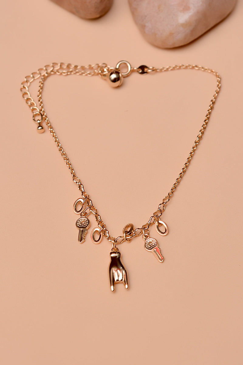 Daily Wear Golden Anklet