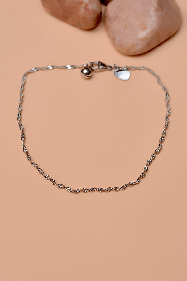 Daily Wear Silver Anklet