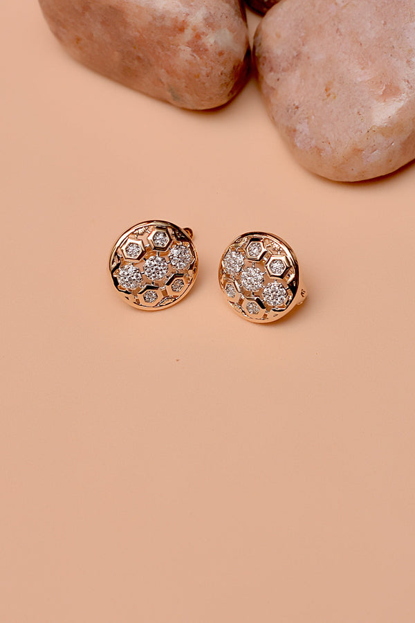 Daily Wear Dual Tone Ear Studs
