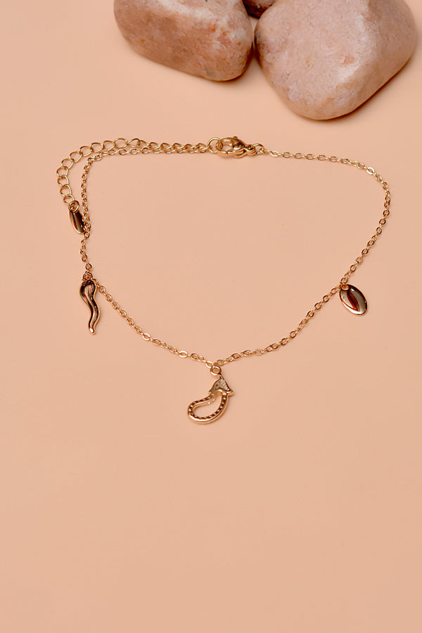Daily Wear Golden Anklet