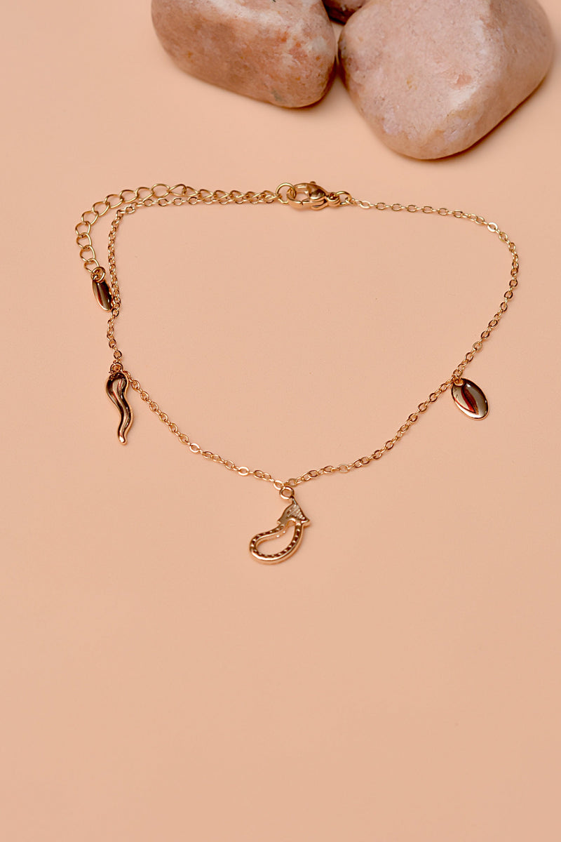 Daily Wear Golden Anklet