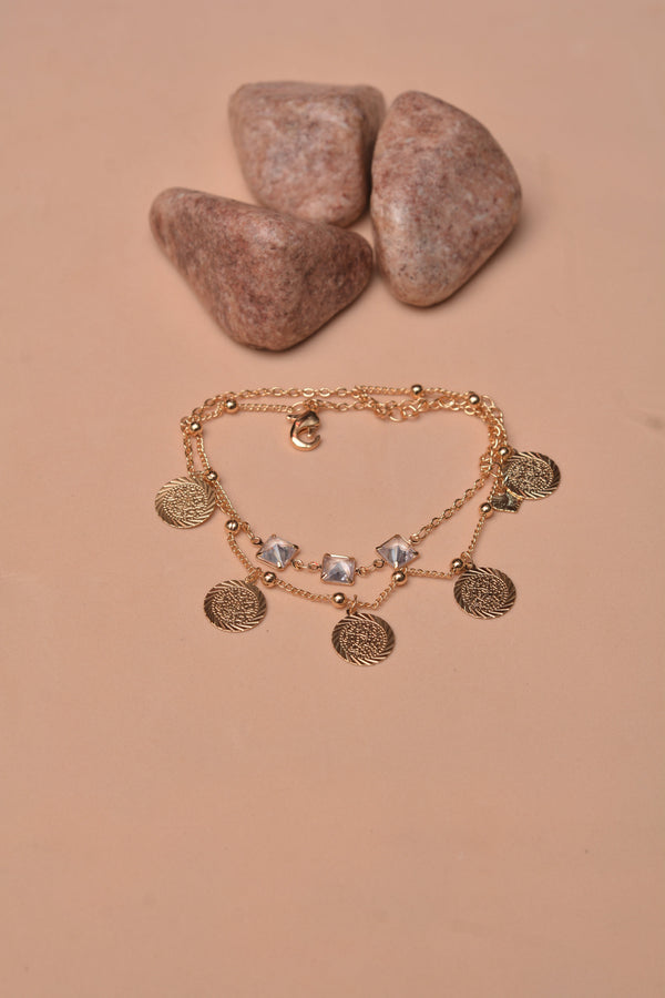 Daily Wear Golden Anklet