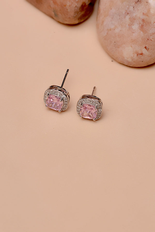 Daily Wear Pink Ear studs
