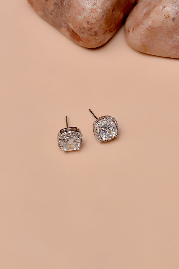 Daily Wear Silver Ear studs