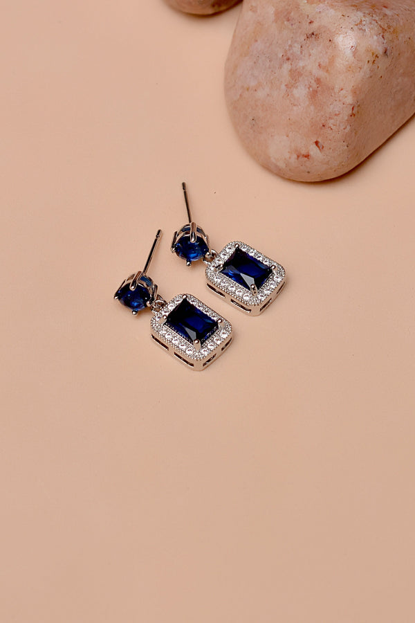 Daily Wear Blue Earrings