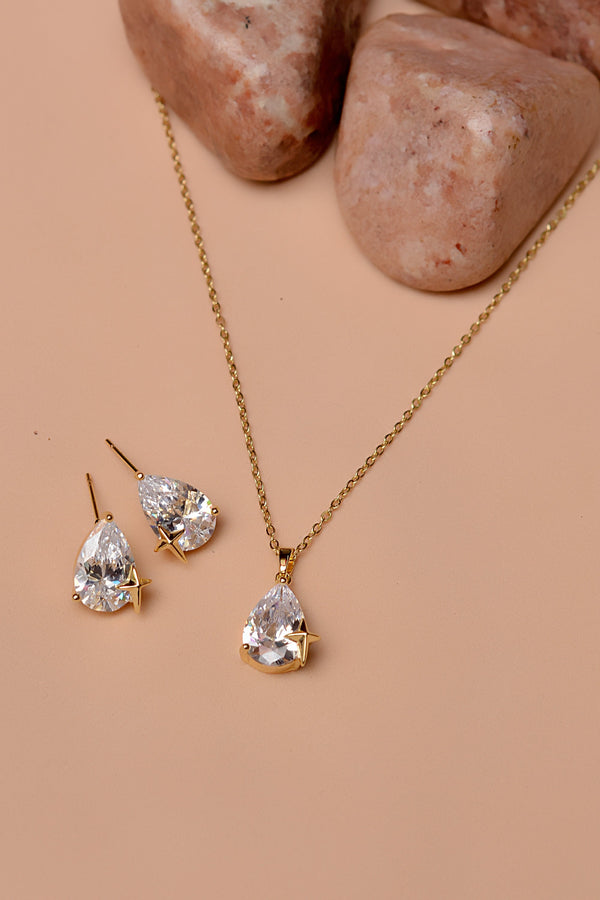 Daily Wear Silver Locket Set