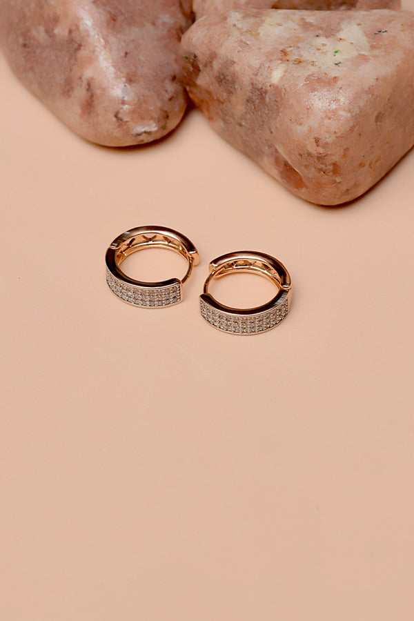 Daily Wear Dual Tone Earrings
