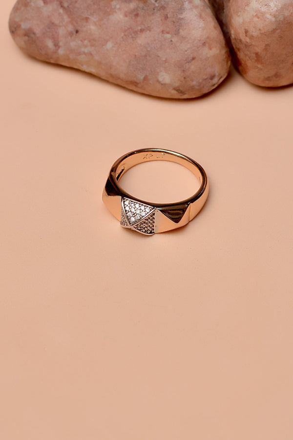 Size 7 Daily Wear Dual Tone Ring