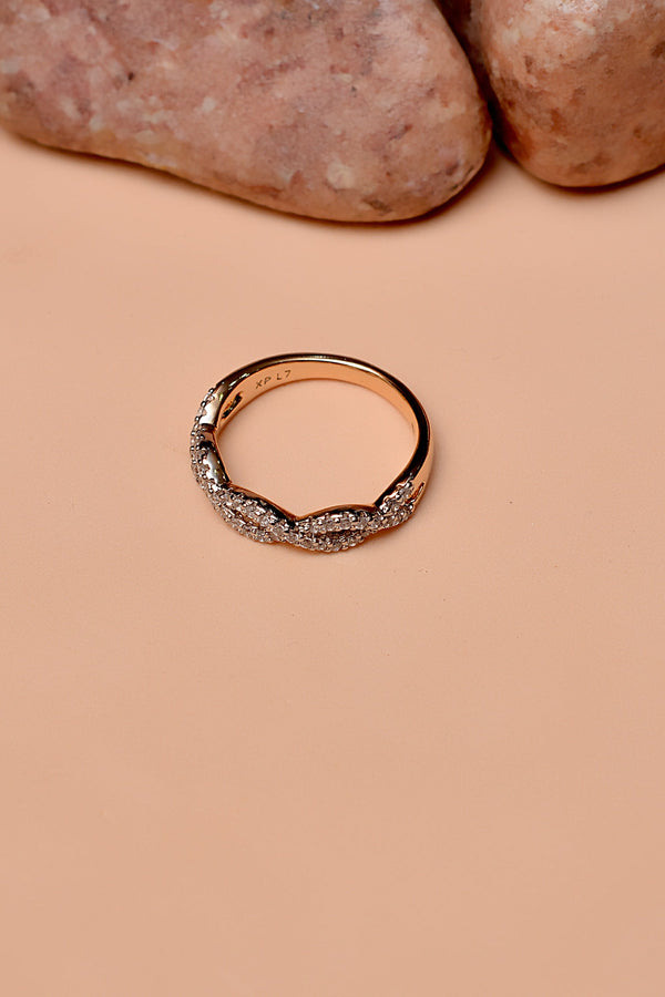 Size 9 Daily Wear Dual Tone Ring