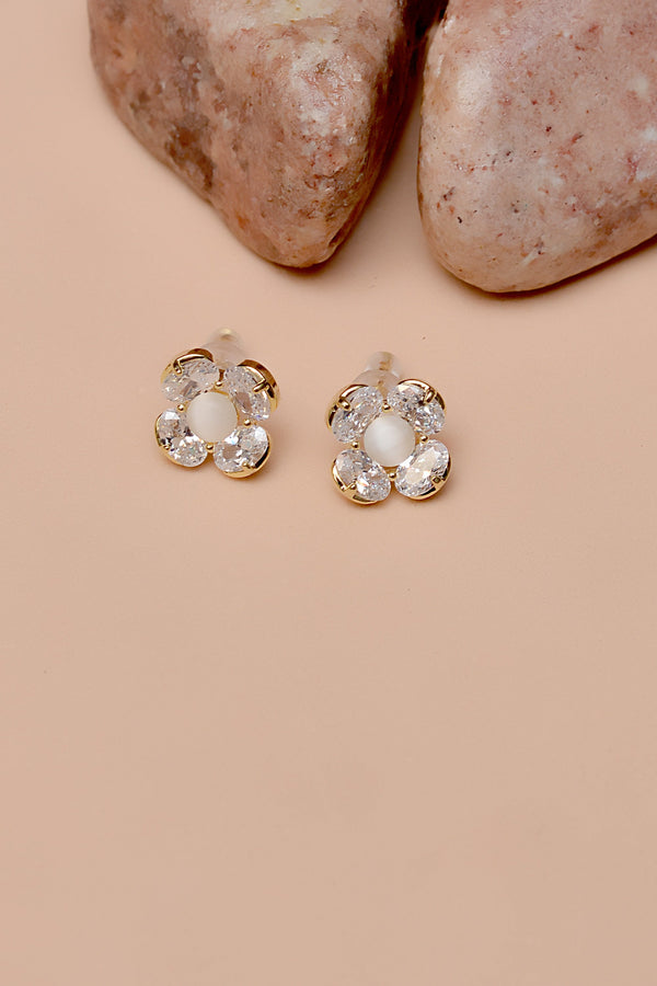 Daily Wear Golden Ear Studs