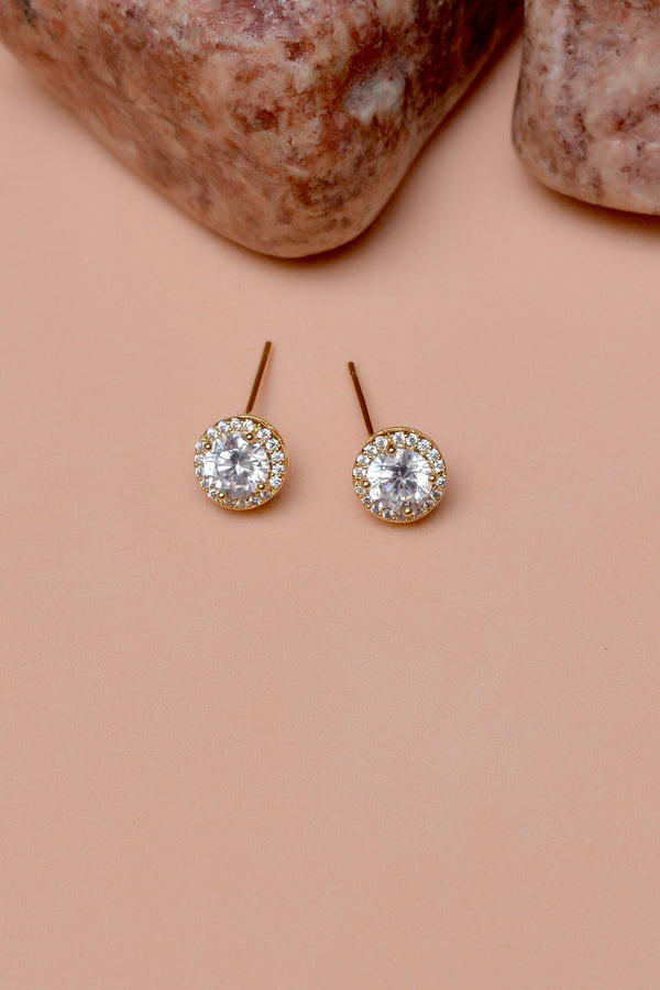 Daily Wear Golden Ear Studs