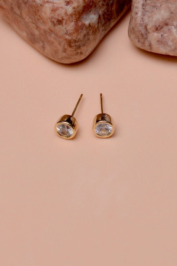 Daily Wear Golden Ear Studs