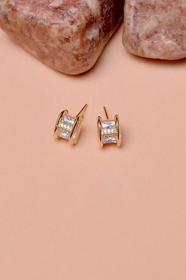 Daily Wear Golden Ear Studs