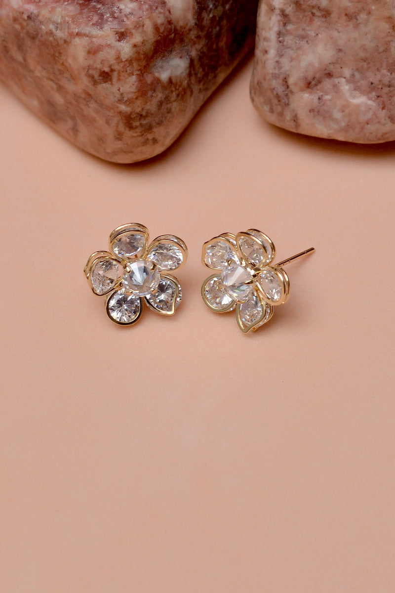 Daily Wear Golden Ear Studs