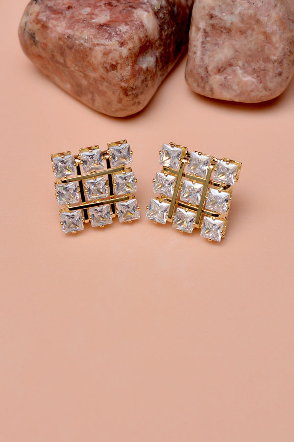 Daily Wear Golden Ear Studs