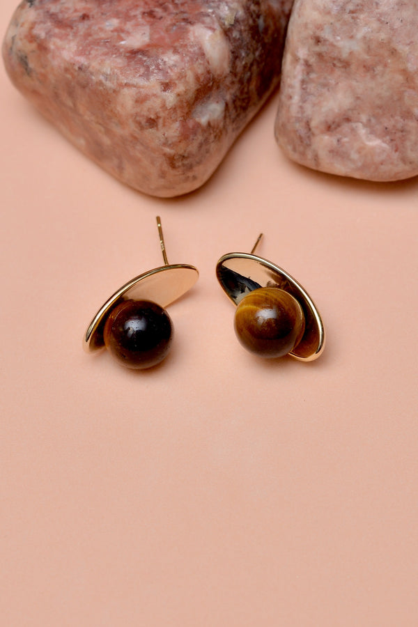 Daily Wear Golden Ear Studs