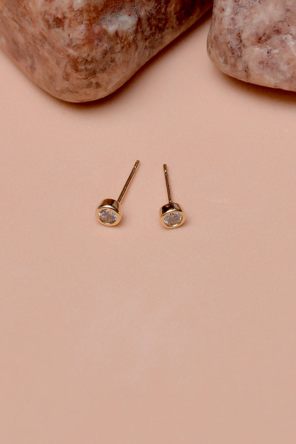 Daily Wear Golden Ear Studs