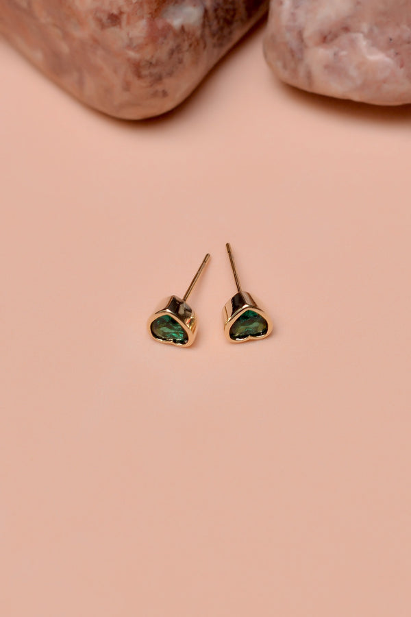 Daily Wear Green Ear Studs