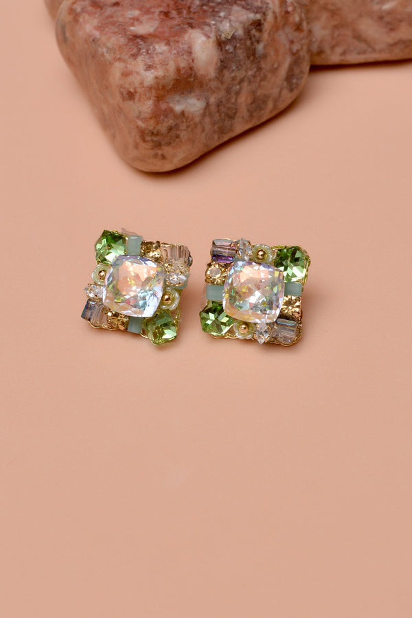 Daily Wear Green Ear Studs