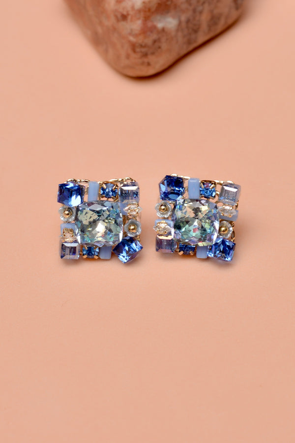 Daily Wear Blue Ear Studs
