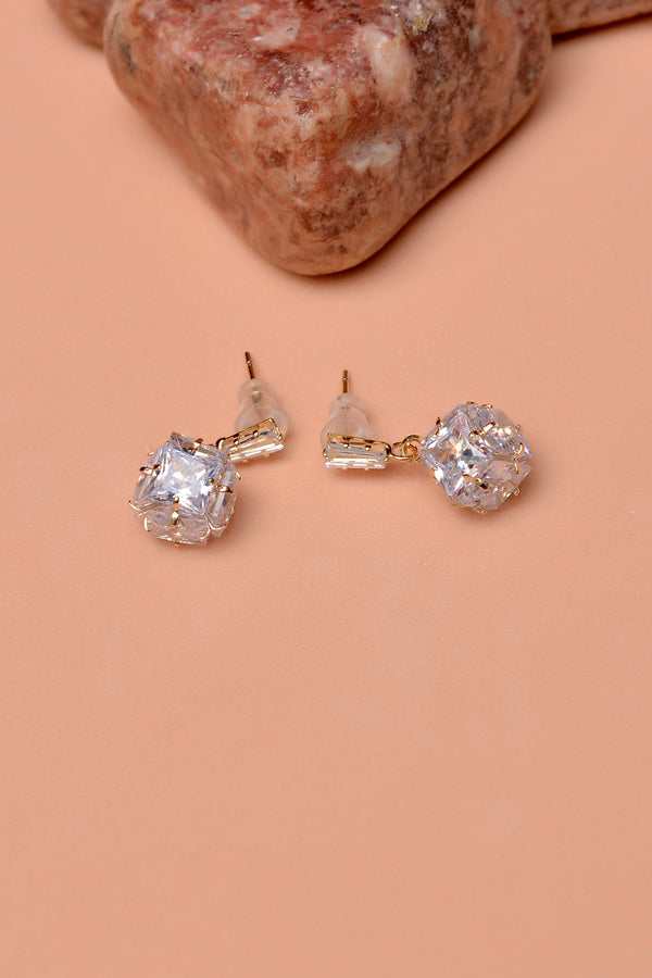 Daily Wear Golden Earrings