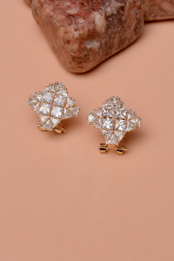 Daily Wear Golden Earrings