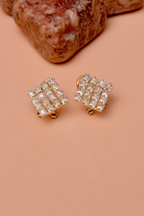 Daily Wear Golden Earrings