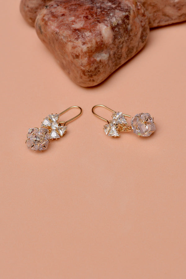 Daily Wear Golden Earrings