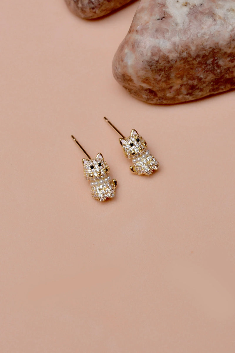 Daily Wear Golden Ear Studs