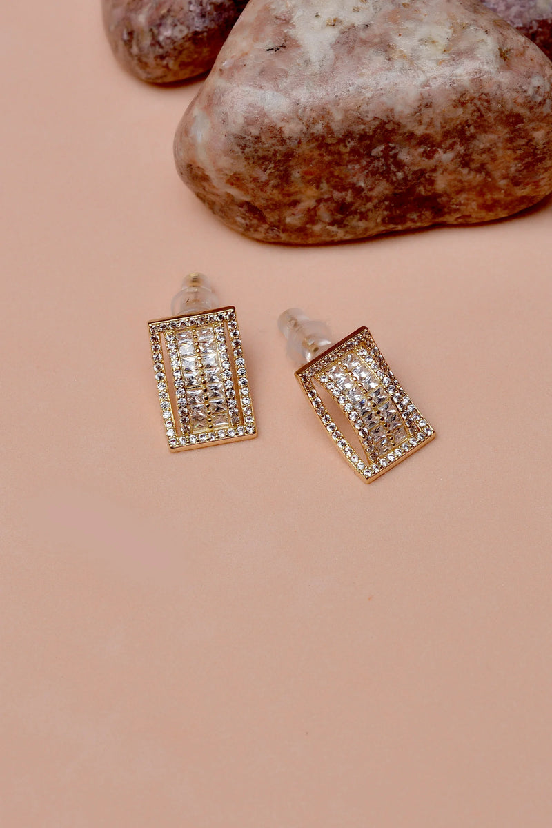 Daily Wear Golden Ear Studs