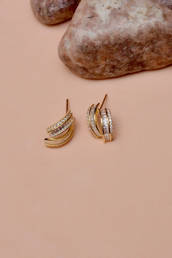 Daily Wear Golden Ear Studs