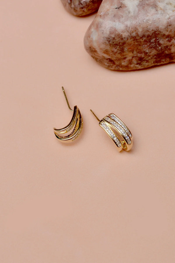 Daily Wear Golden Ear Studs
