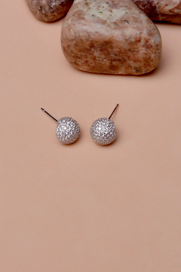 Daily Wear Silver Ear Studs
