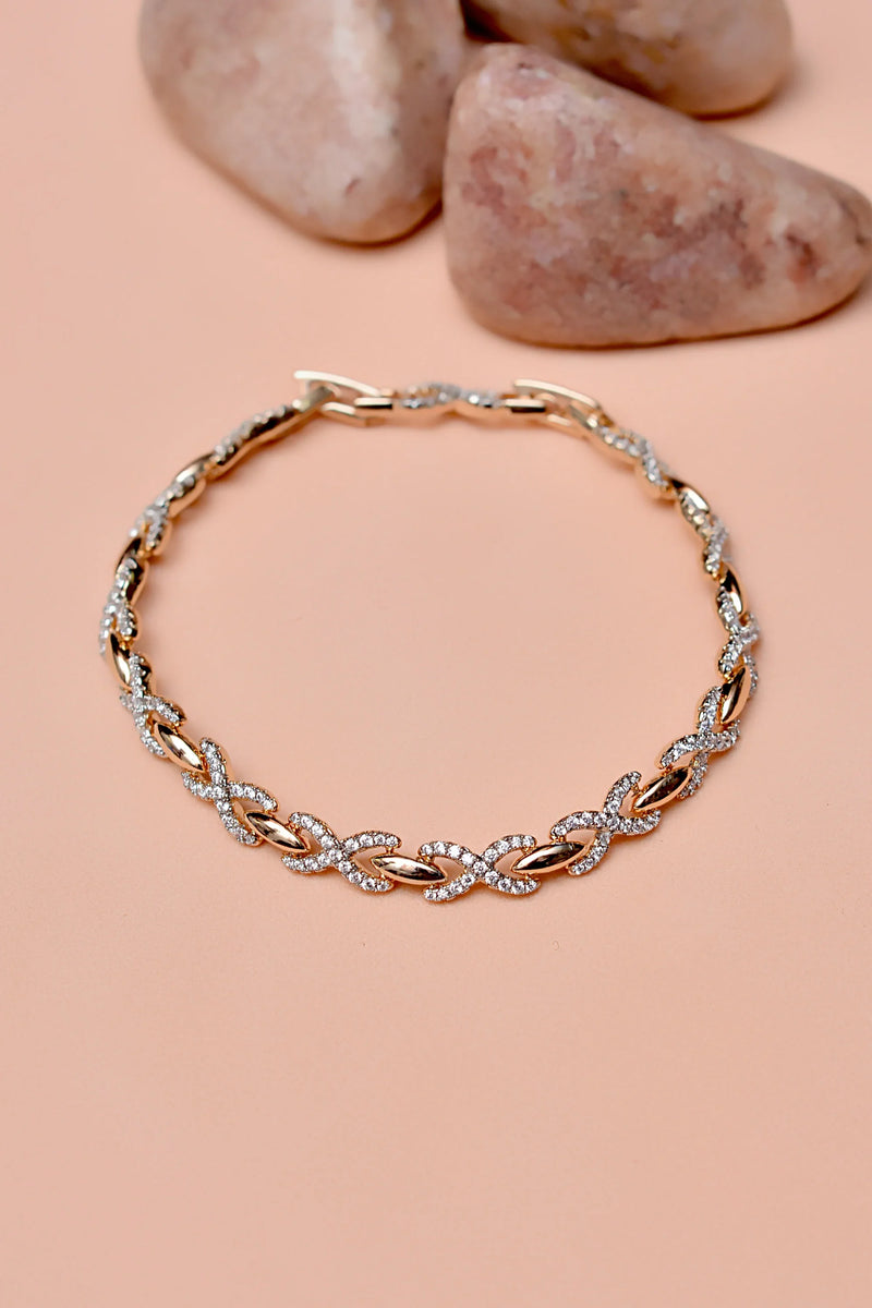 Daily Wear Dual Tone Bracelet