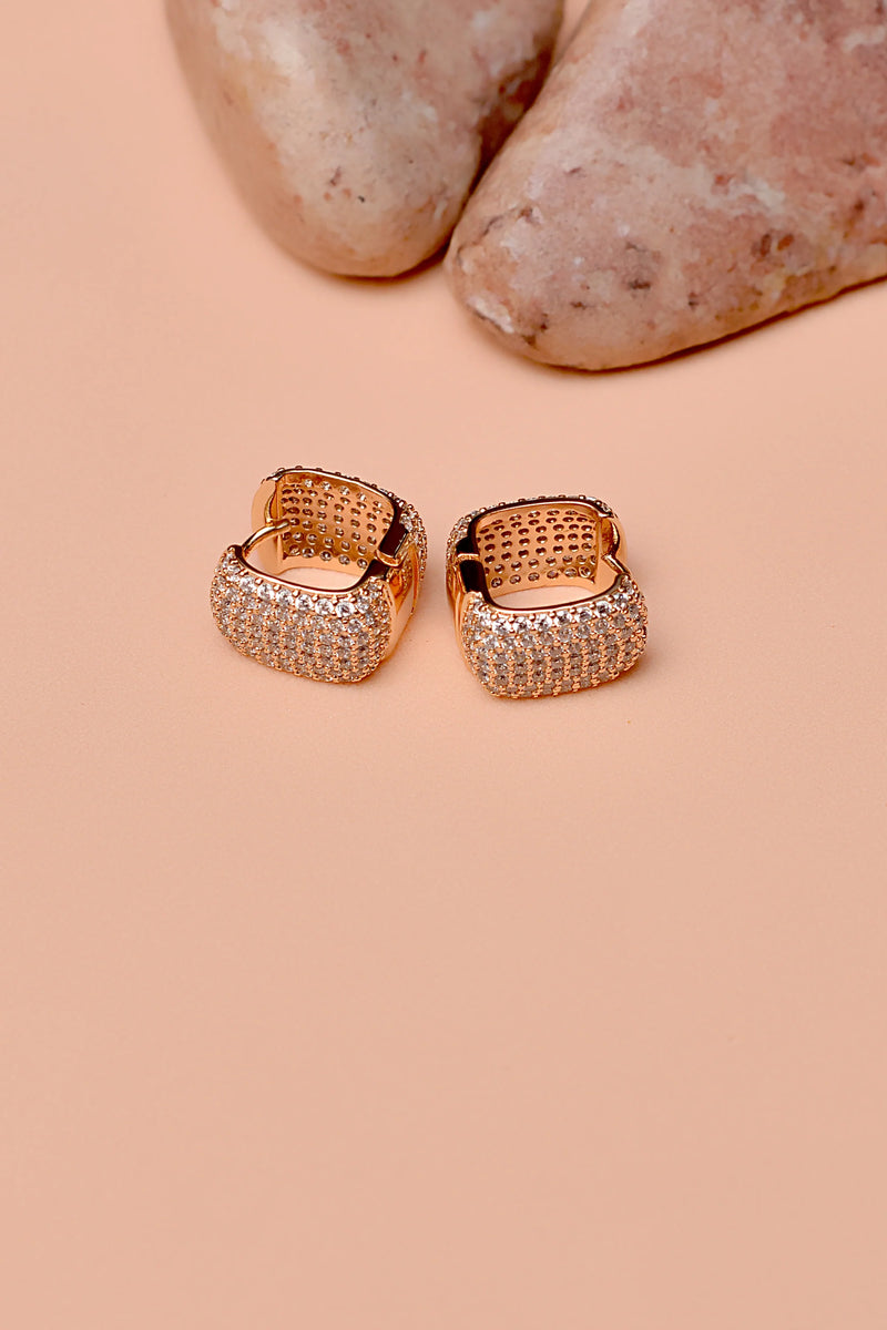 Daily Wear Golden Hoop Earrings
