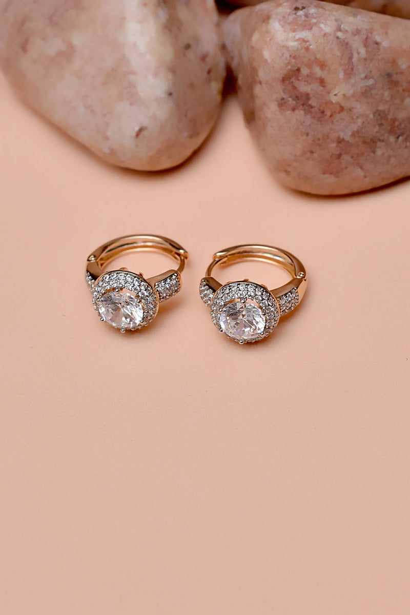 Daily Wear Golden Hoop Earrings