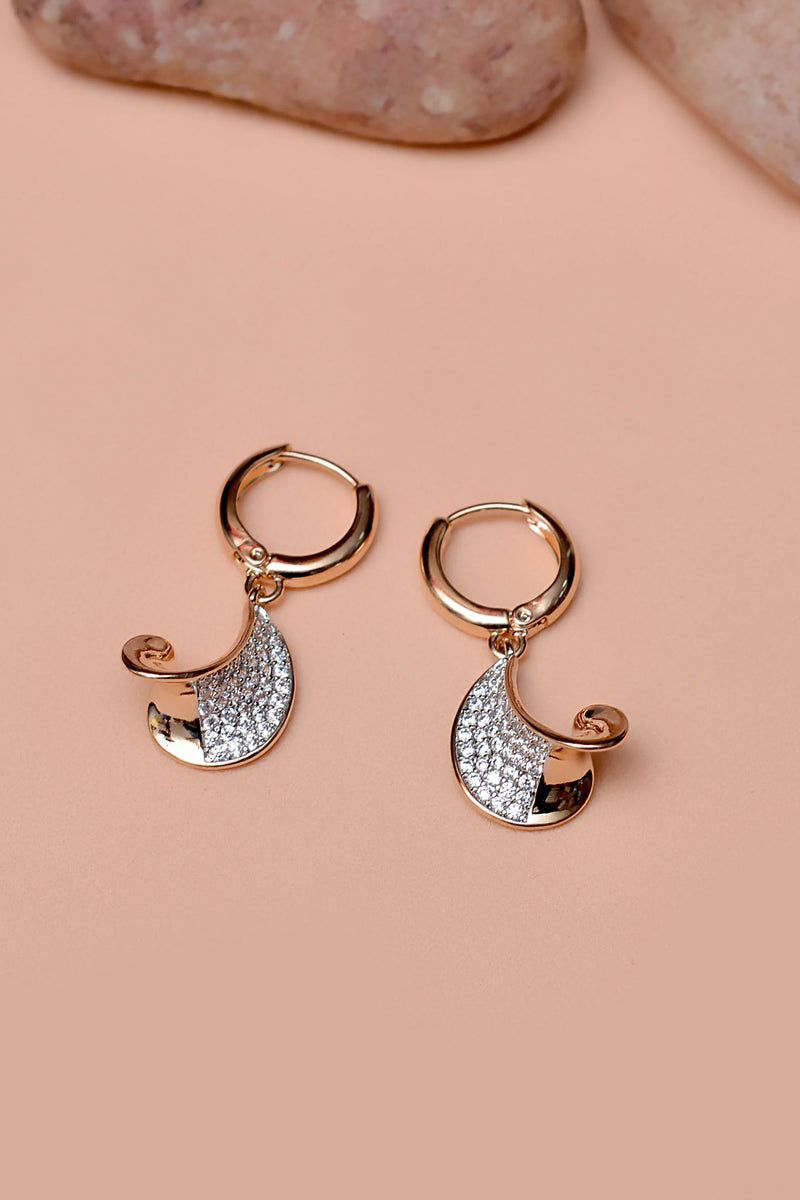 Daily Wear Dual Tone Earrings