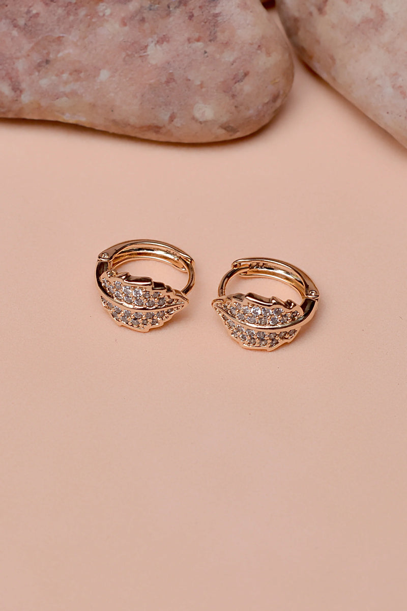 Daily Wear Golden Hoop Earrings