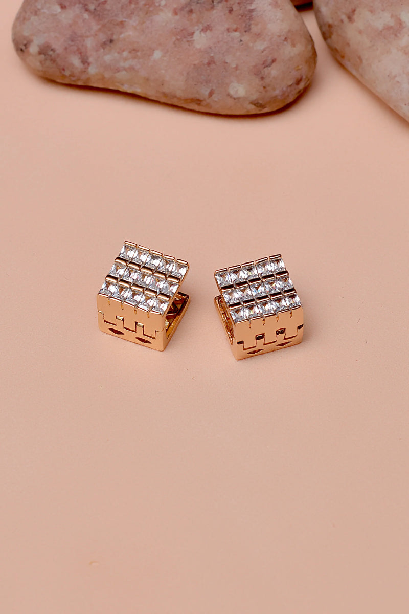 Daily Wear Golden Hoop Earrings