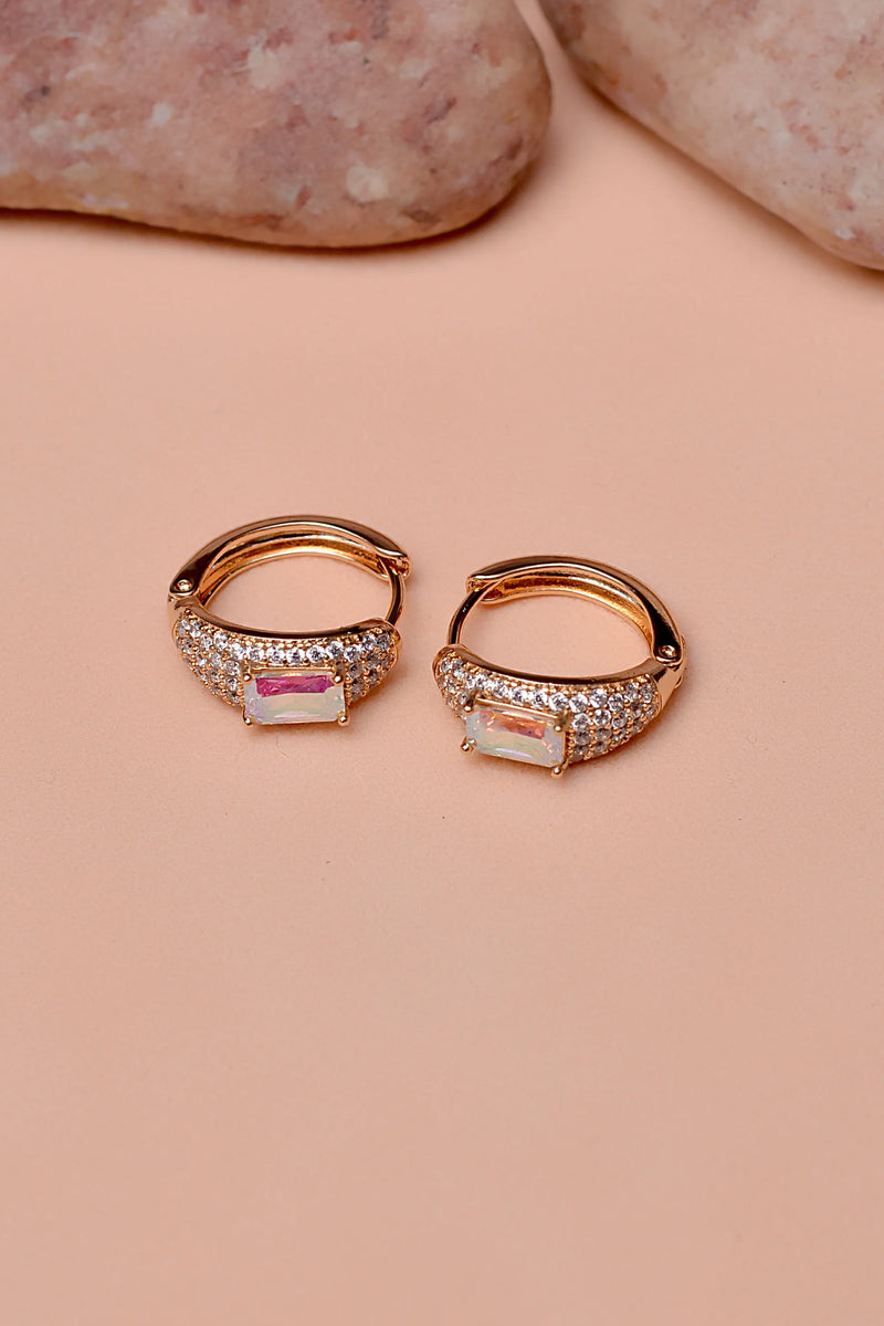 Daily Wear Multicolor Hoop Earrings