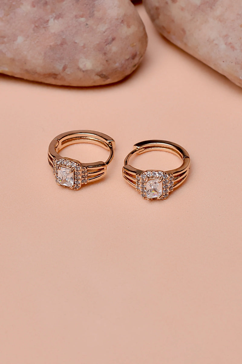 Daily Wear Golden Hoop Earrings