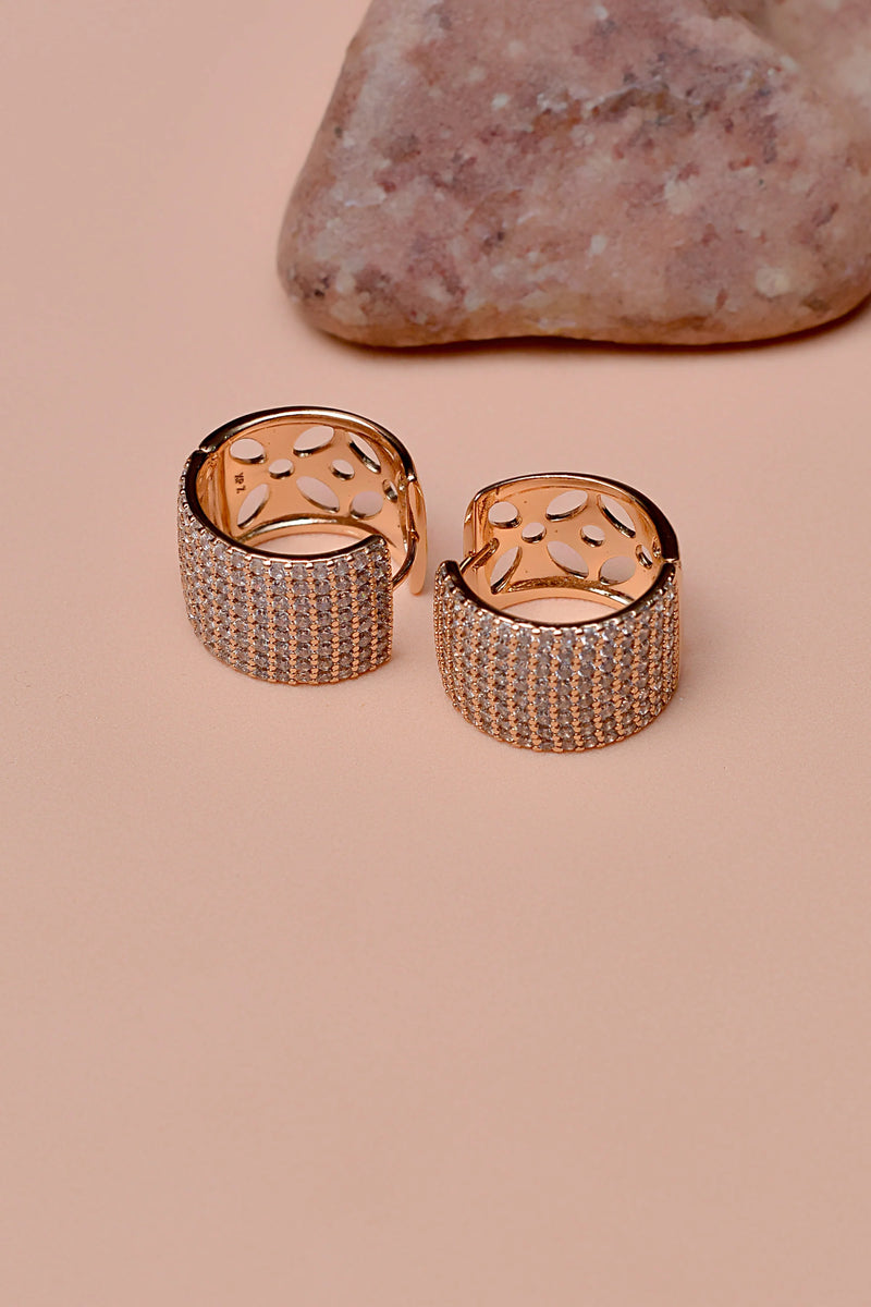 Daily Wear Golden Hoop Earrings